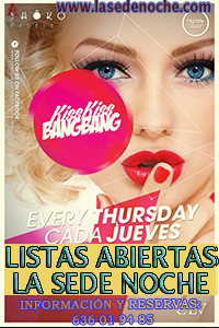 Kiss Kiss Bang Bang en Shoko Madrid los Jueves #KKBB